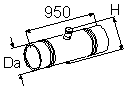 126047 Топливный бак 60L Webasto 126.047