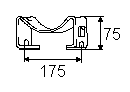135186 Кронштейн Webasto 135.186