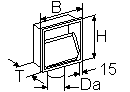 252360 0821 ANSAUGKASTEN 100 Webasto 252.360