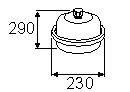 351725 Расширительный бак 8л Webasto 351.725
