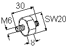 371831 SCHWINGMETALL-PUFFER Webasto 371.831