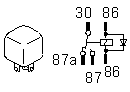 476382 Реле MIT DIODE VOLT: Webasto 476.382