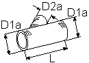 495719 Тройник d 80/80/55 мм Webasto 495.719