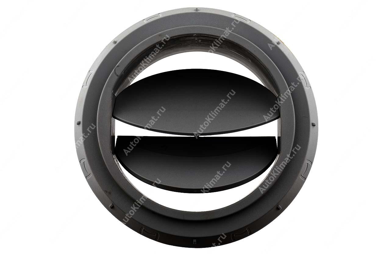 9012291C Дефлектор поворотный d=90 мм черный пластик (закрывающийся) Webasto